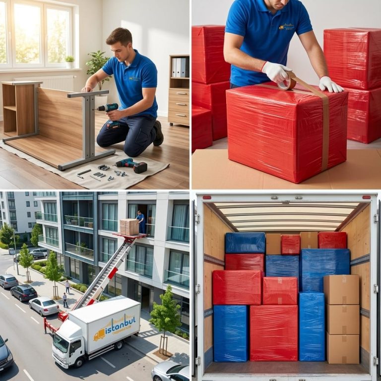 Gaziosmanpaşa ev taşıma süreci: mobilya söküm, paketleme, asansörlü taşıma ve kurulum