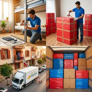 Esenyurt nakliyat süreci mobilya söküm paketleme asansörlü taşıma