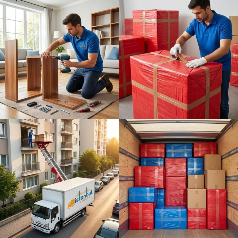 Büyükçekmece nakliye süreci: mobilya söküm, paketleme, asansörlü taşıma ve kurulum