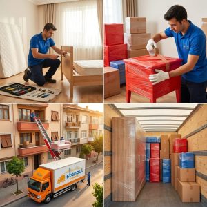 Bağcılar nakliye süreci mobilya söküm paketleme asansörlü taşıma