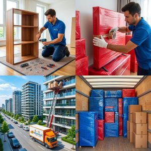 Avcılar nakliyat süreci mobilya söküm paketleme asansörlü taşıma