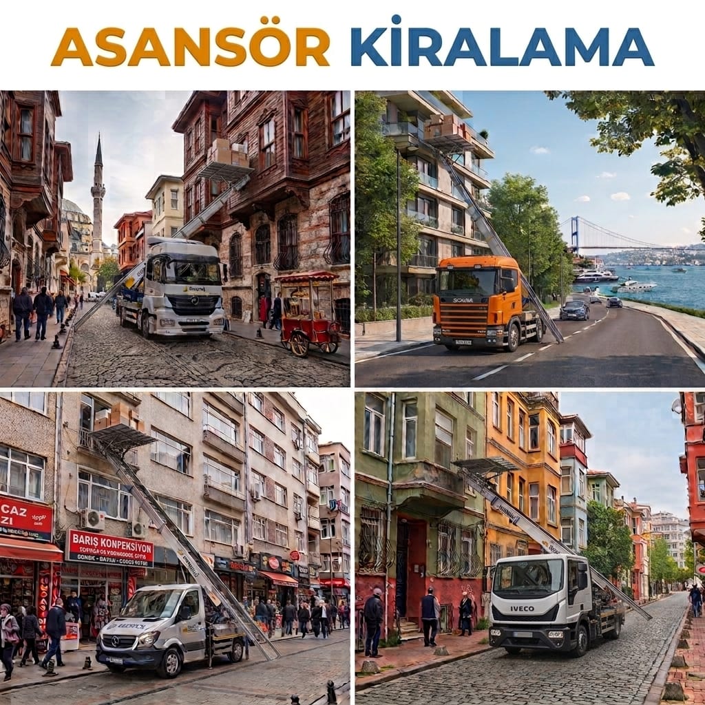 1-25 kat arası asansör kiralama hizmeti